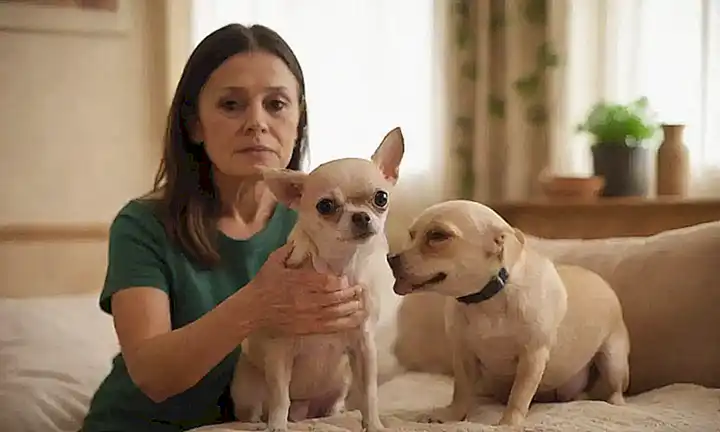 Los chihuahuas, razas mexicanas de gran personalidad. This translates directly to: *The Mexican chihuahua mix, with big personalities.*