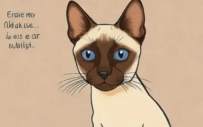 Un retrato de gato pers