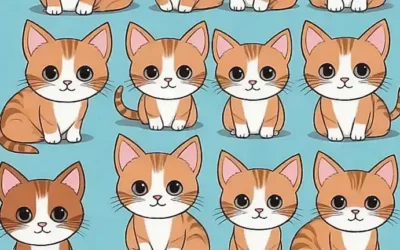 Los gatitos adorables son un sueño para amantes felinos