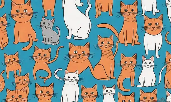 Las paredes de papel muestran gatos como fuente de interacción energética