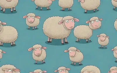La clonación de ovejas y el debate ético son un misterio oculto en la pared