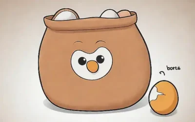 Una ornitorrinco adorable con huevos fascinantes