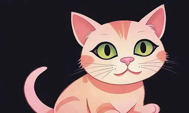 Un gato iluminado ilustra los beneficios de la convivencia con felinos para el bienestar mental y las emociones positivas