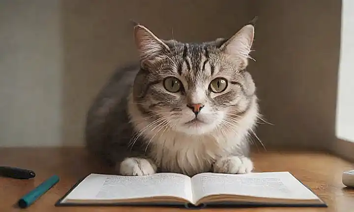 Ilustraciones de gatos elegantes y divertidas con consejos sobre cómo comportarse con ellos