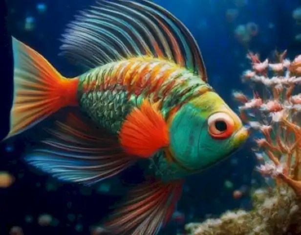 Pez arcoíris (melanotaénidos): la historia y el significado de este fascinante grupo de peces muestran una variedad de colores vibrantes y patrones fascinantes que revelan su increíble belleza.