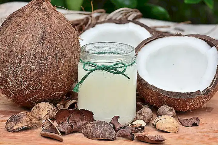 Preparación del aceite de coco