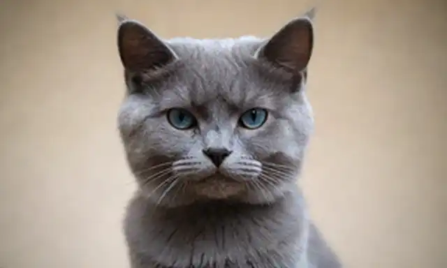 Pelaje suave, terciopelo, cara de gatos, gato ruso azul, enfoque suave, iluminación cálida, ambiente natural, sutil sombra, texturas visibles